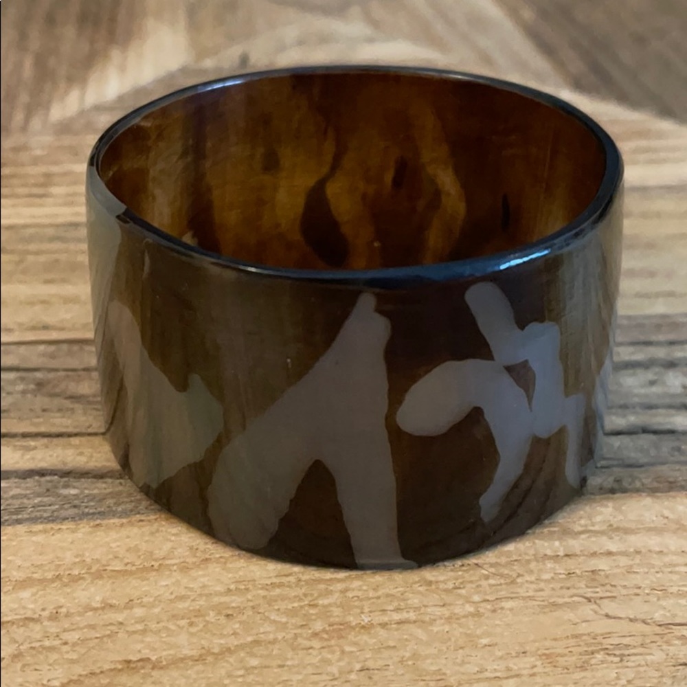 Tortoise cuff bracelet